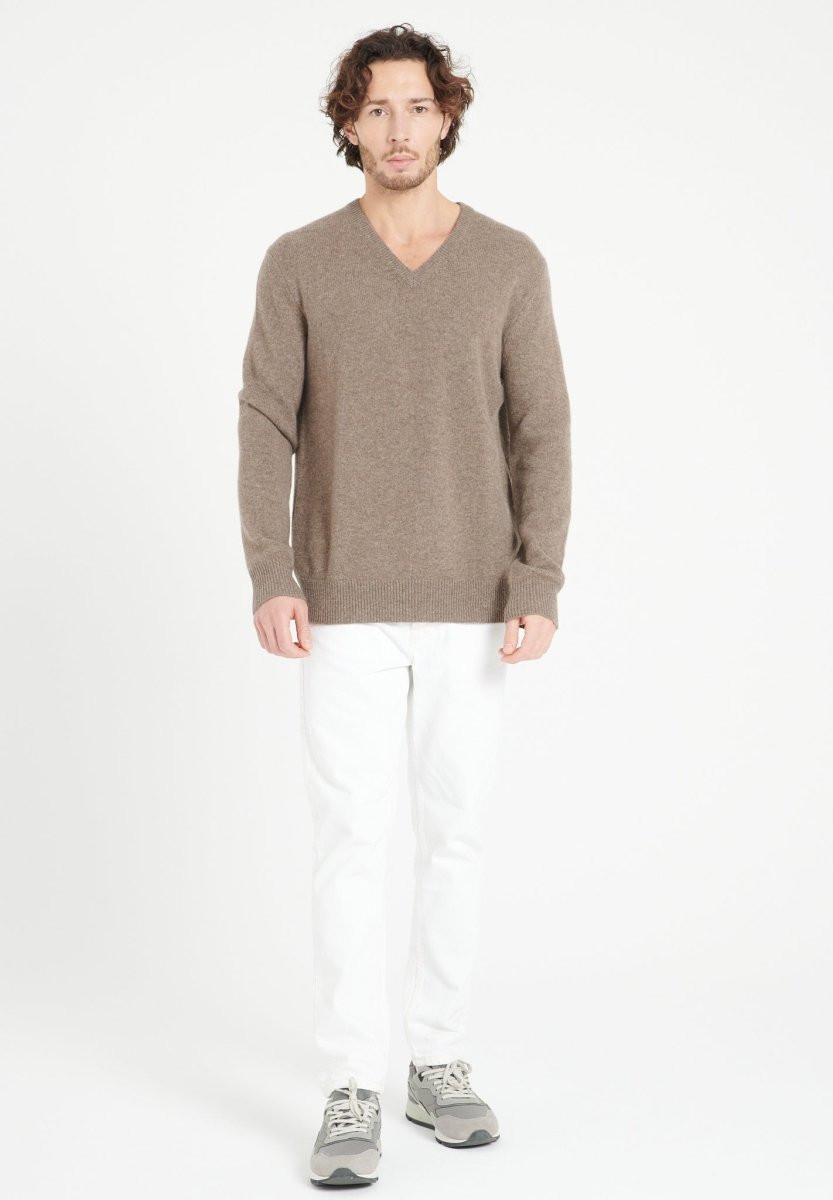 Studio Cashmere8  LUKE 13 Pull col V 4 fils - 100% cachemire 