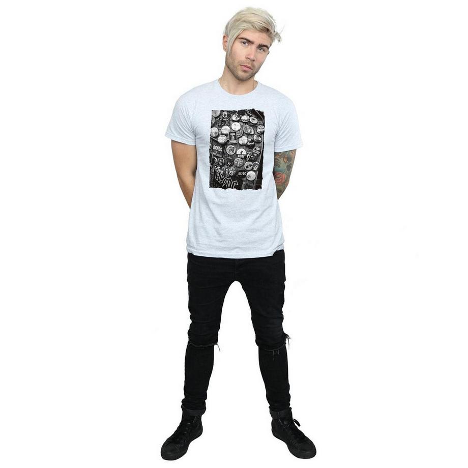AC/DC ACDC Badges Print T-Shirt  