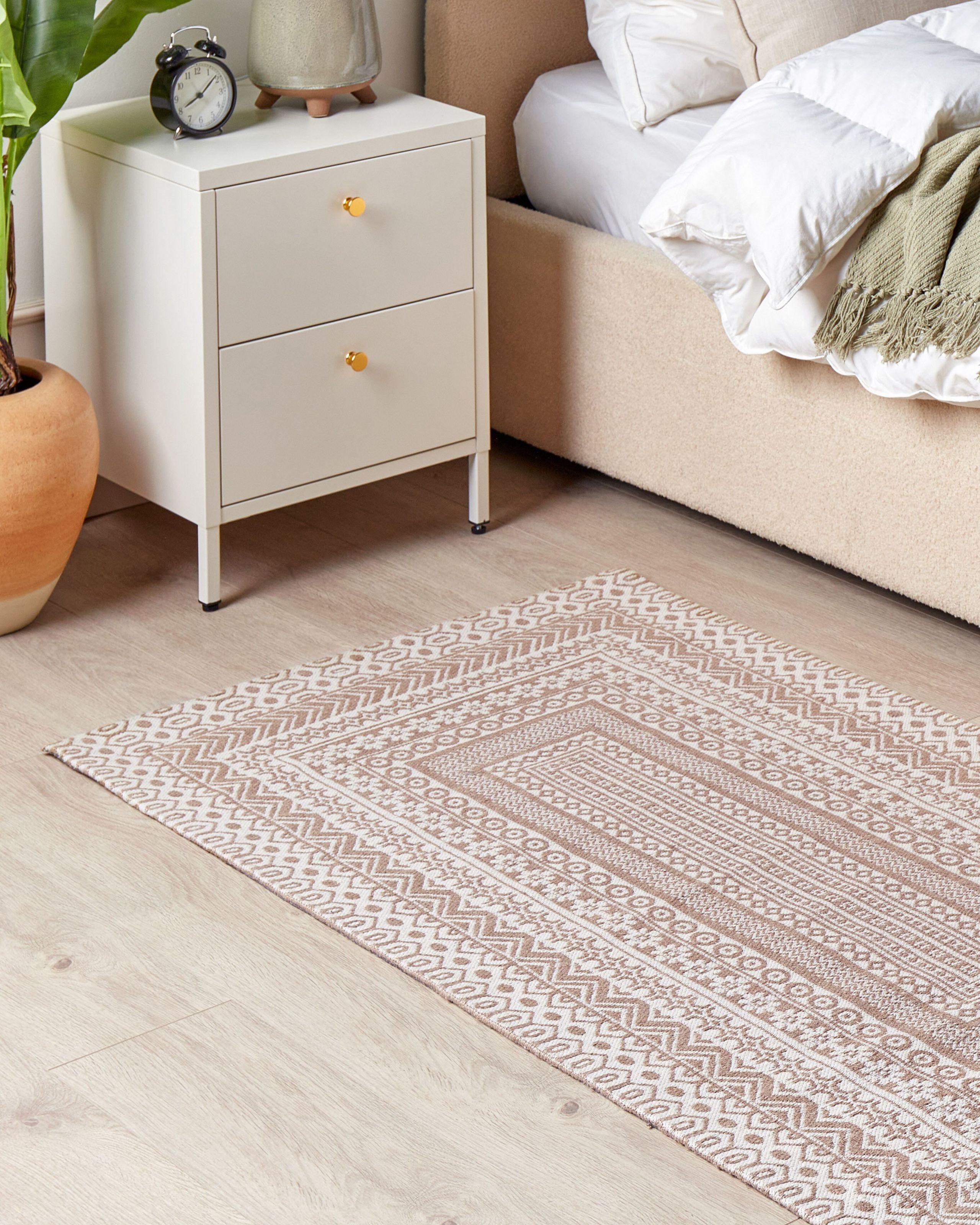 Beliani Tapis en Jute Traditionnel BAGLAR  