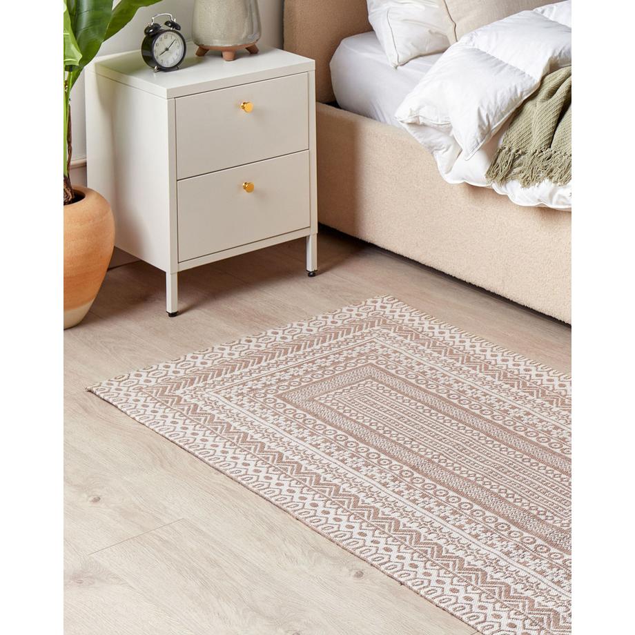 Beliani Tapis en Jute  BAGLAR  