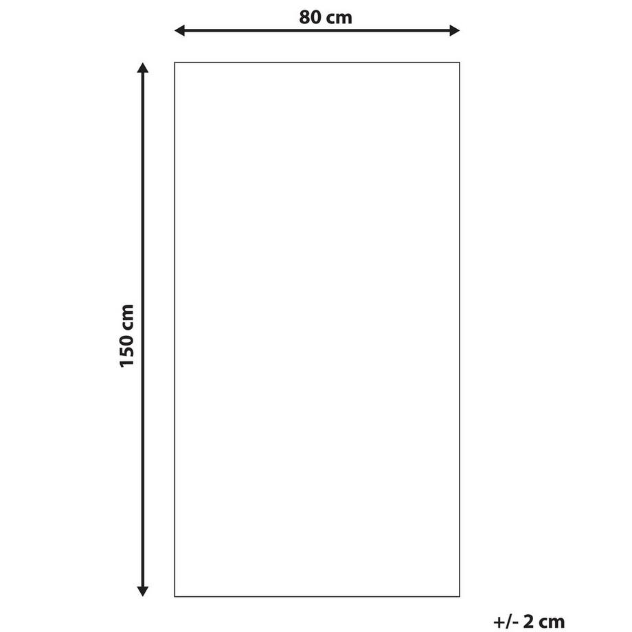 Beliani Tapis en Jute  BAGLAR  