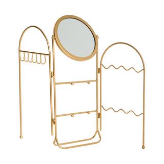 Beliani  Portagioie con specchio en Ferro Moderno PIROU 