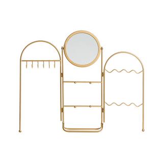 Beliani  Portagioie con specchio en Ferro Moderno PIROU 