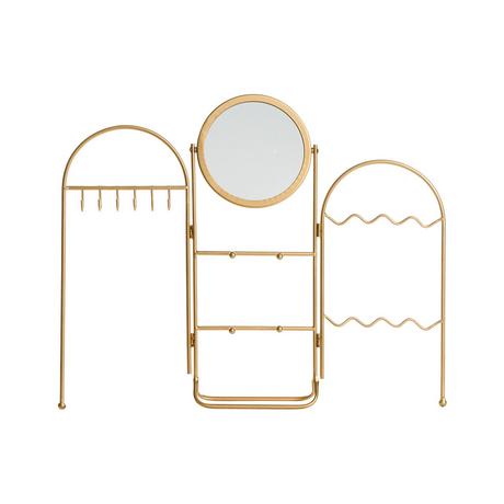 Beliani  Portagioie con specchio en Ferro Moderno PIROU 