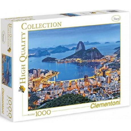 Clementoni  Puzzle Rio de Janeiro, Brasilien (1000Teile) 