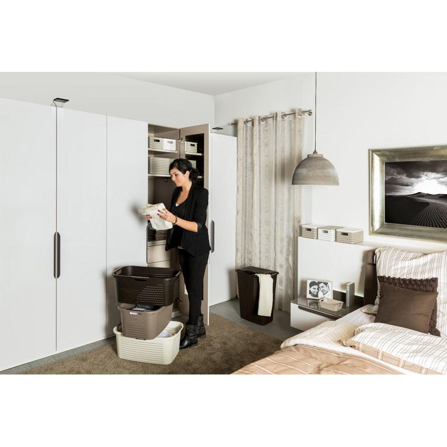 rotho Rotho Country porta biancheria 22 L Rettangolare Polipropilene (PP) Bianco  