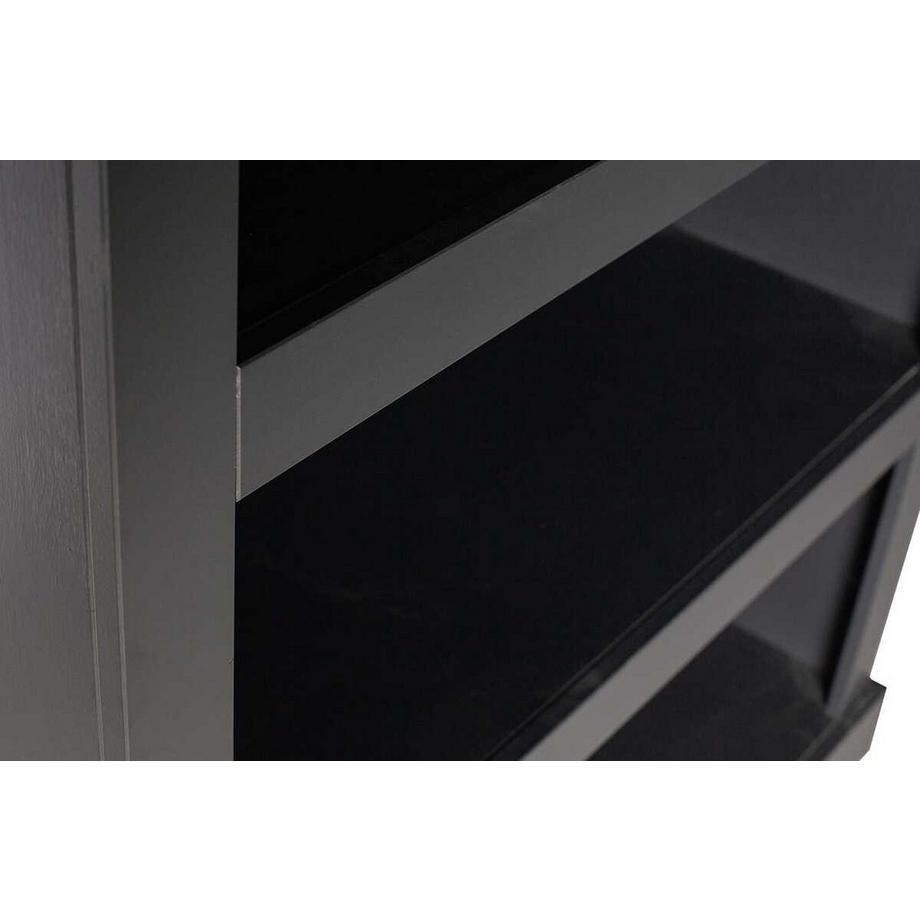 mutoni Étagère Bonk pin noir mat 107x160  