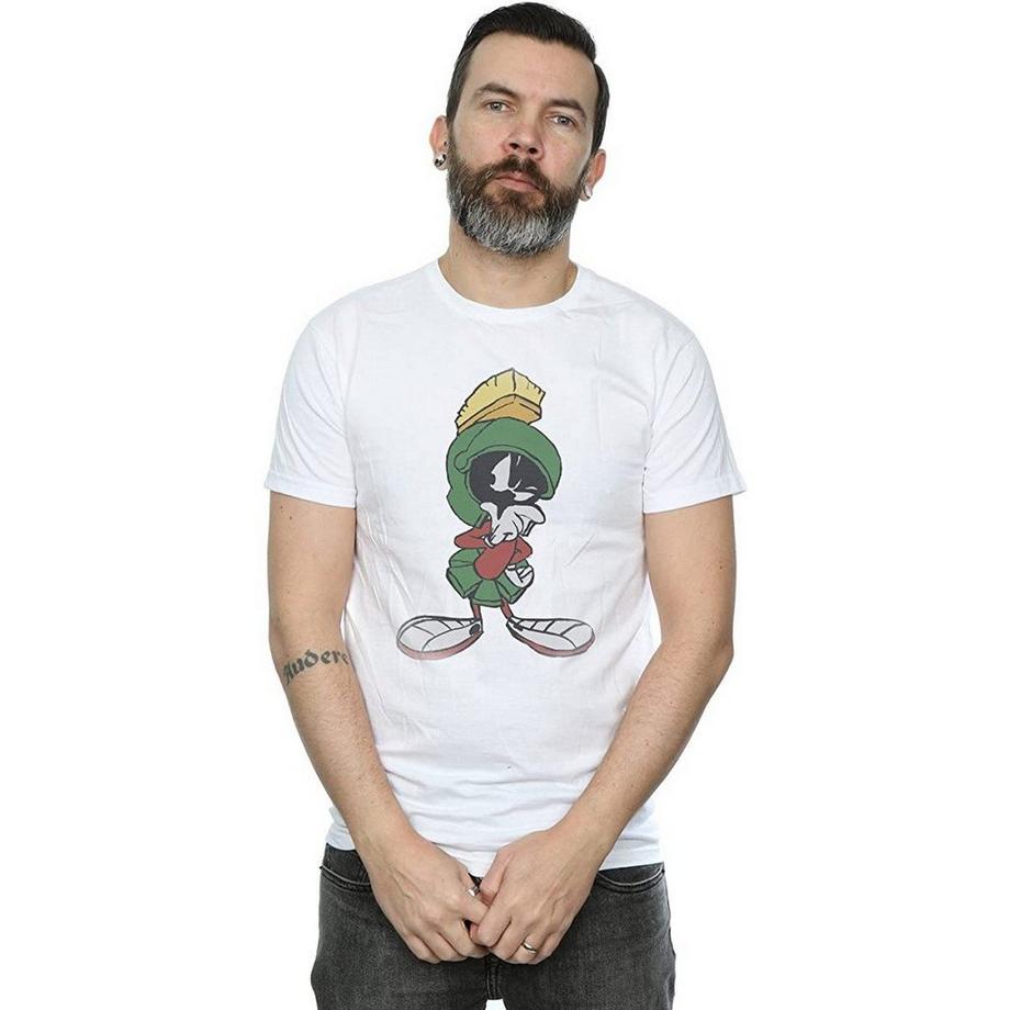LOONEY TUNES Marvin The Martian T-Shirt Imprimé  