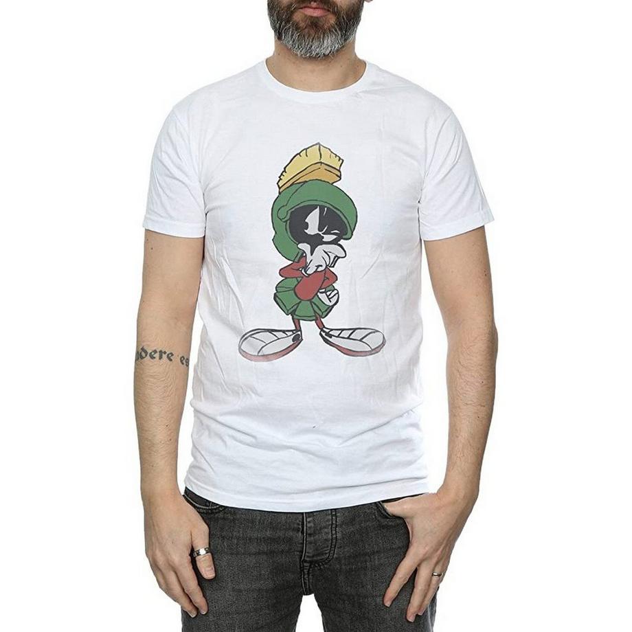 LOONEY TUNES Marvin The Martian T-Shirt Imprimé  