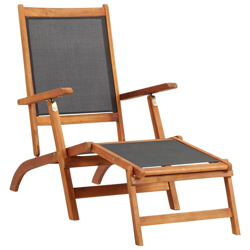 VidaXL Chaise de terrasse bois  