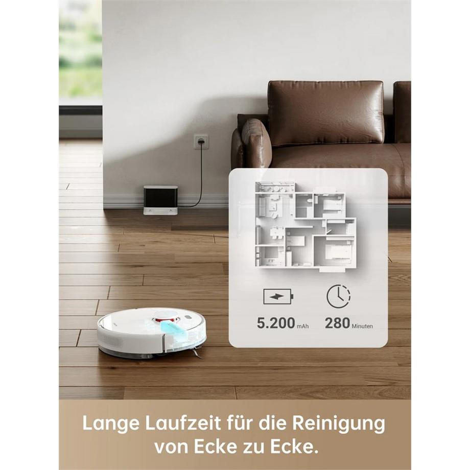 dreame D10s Saug-Wischroboter, weiss  