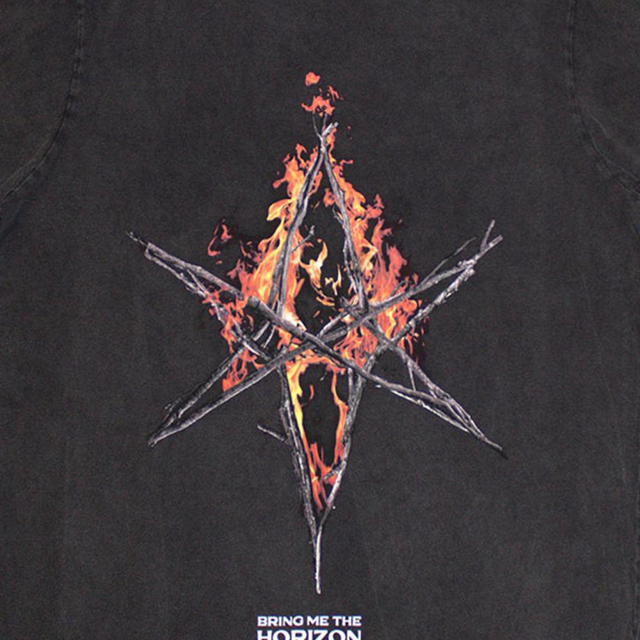 Bring Me The Horizon Bring Me The Horizon Burning Star T-Shirt  