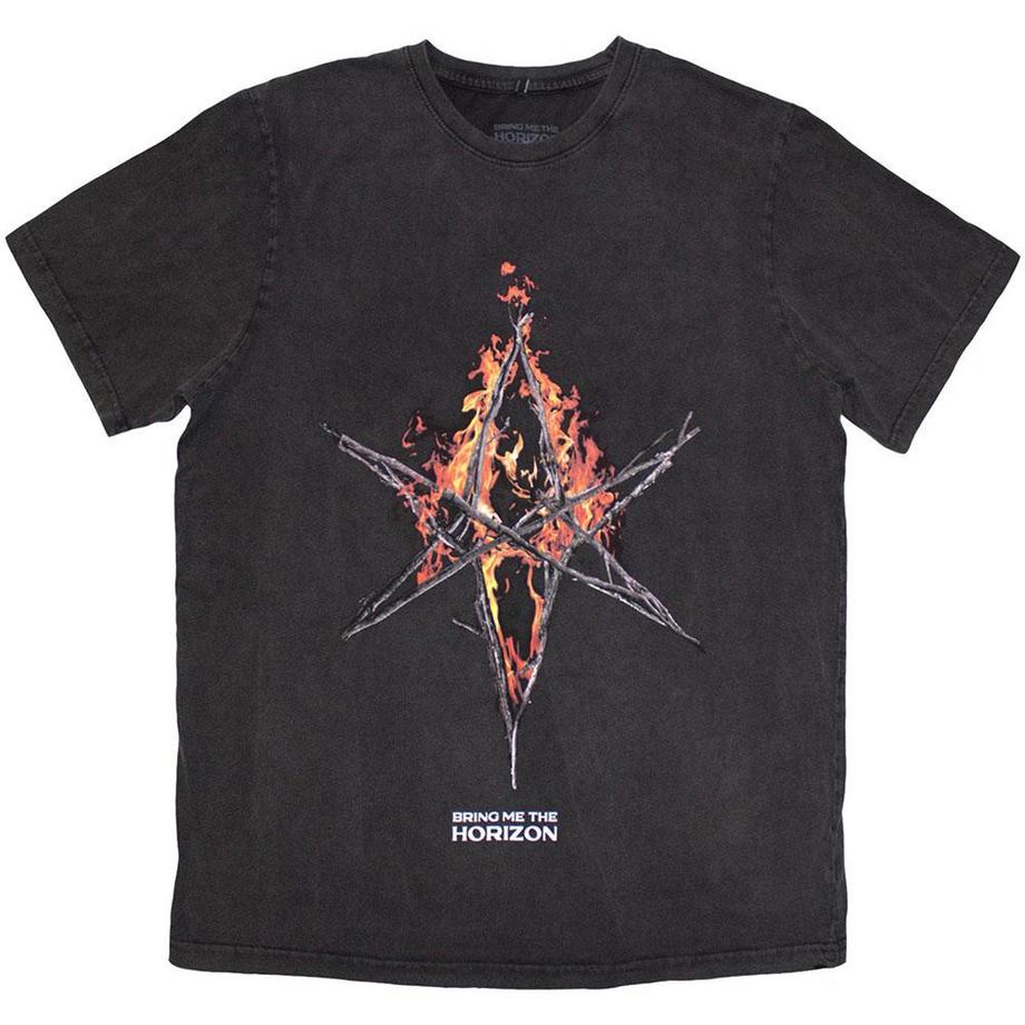 Bring Me The Horizon Bring Me The Horizon Burning Star T-Shirt  