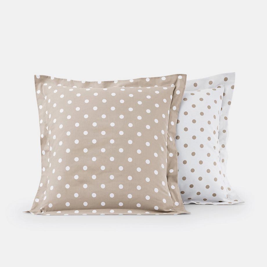 La Redoute Intérieurs Clarisse Taie d'oreiller à pois  