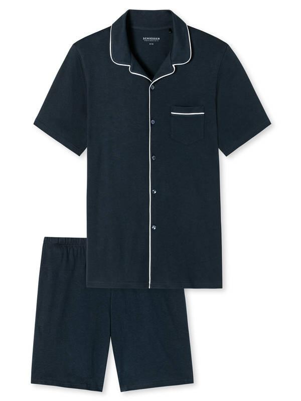 Schiesser Kurzarm Pyjama Set  