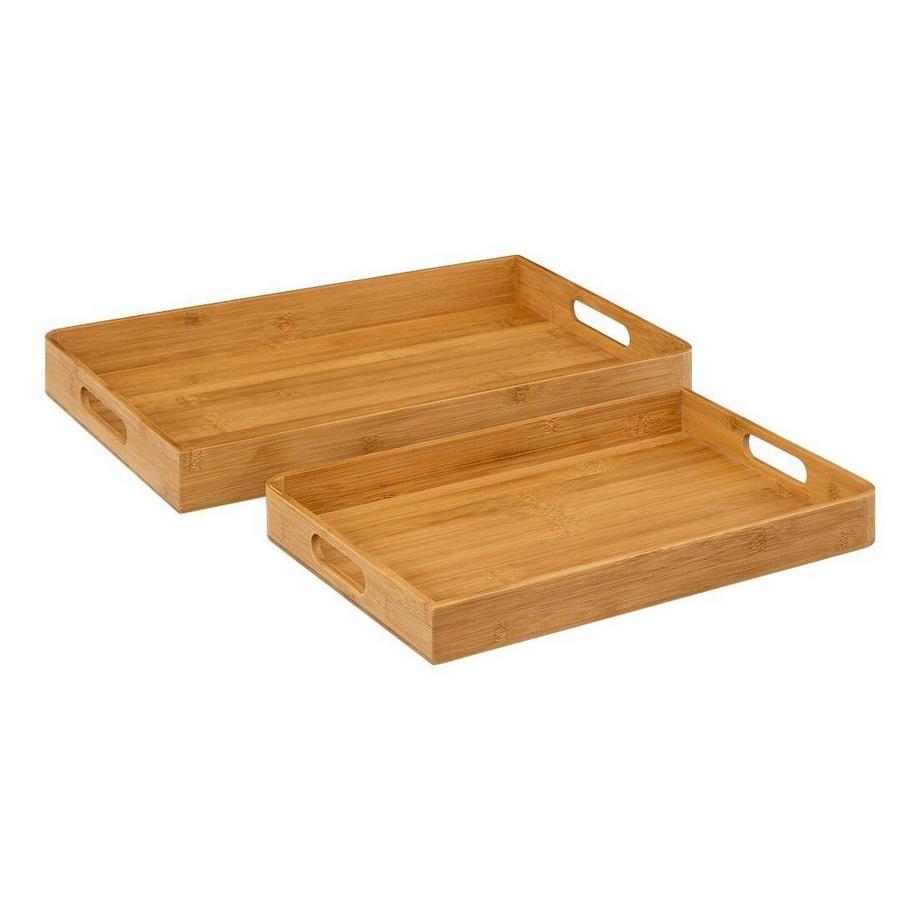 5five  Tabletts aus Bambus - Set - 2-tlg 