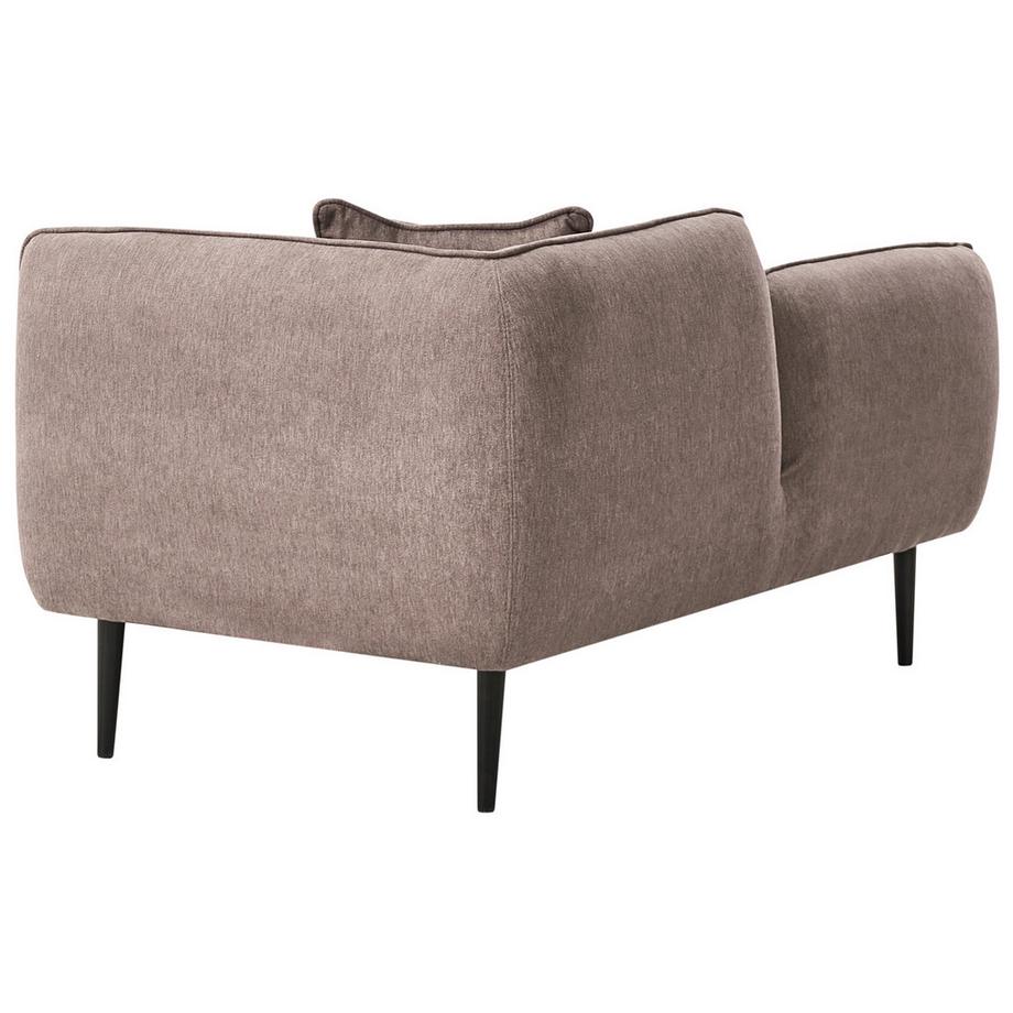 Beliani Chaise longue côté droit en Tissu Scandinave CHEVANNES  
