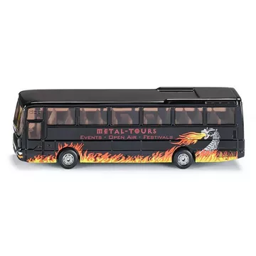 1624, MAN Reisebus, Metall/Kunststoff, Schwarz, Spielzeugauto für Kinder