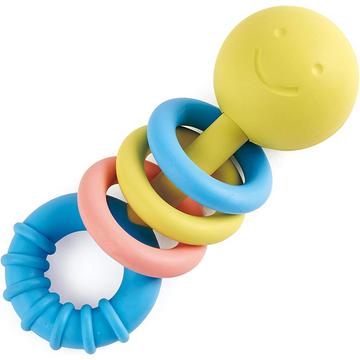 Hape Hochet pour bébé avec anneaux de dentition