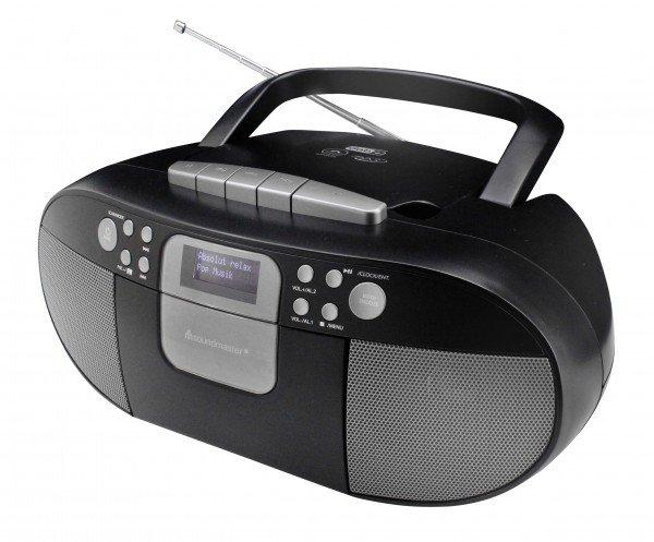 soundmaster  Soundmaster SCD7800 Analog & Digital 3 W DAB+, FM Schwarz Playback MP3 