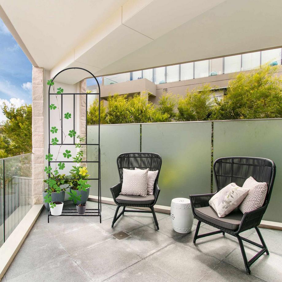 B2X Blumenregal mit Spalier  