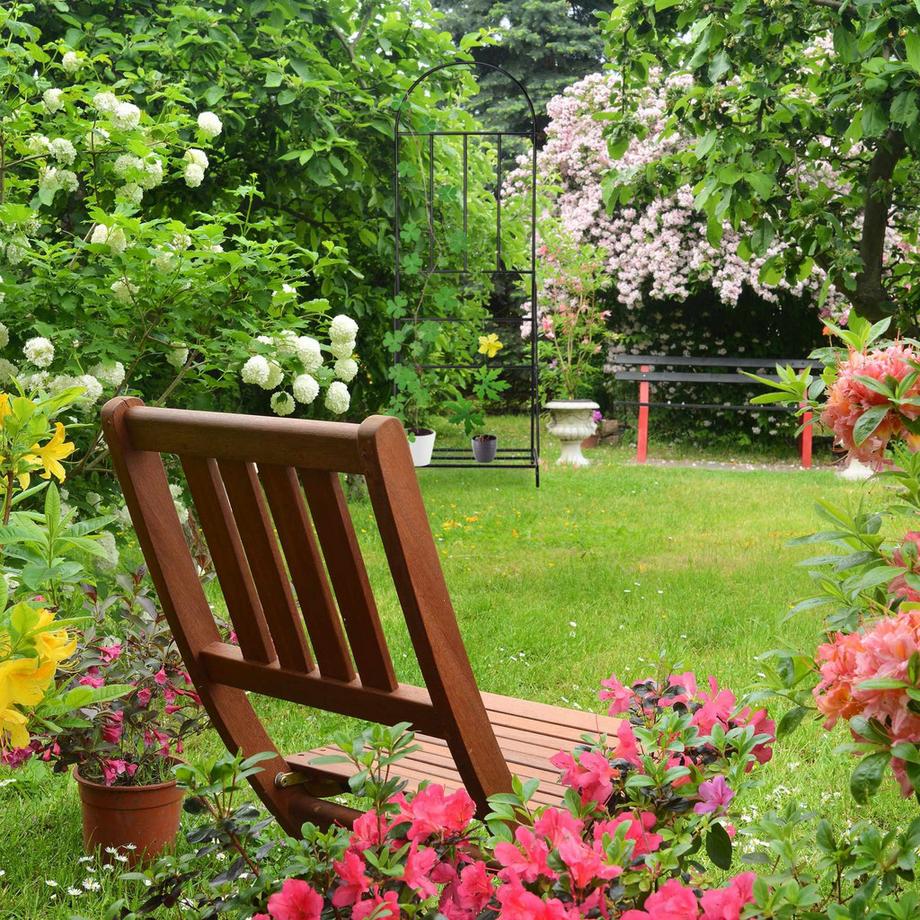 B2X Blumenregal mit Spalier  