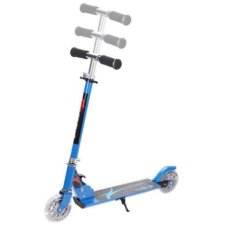 Northix  Scooter Roller Tretroller Kinderroller Cityroller klappbar bis 70KG-blau 