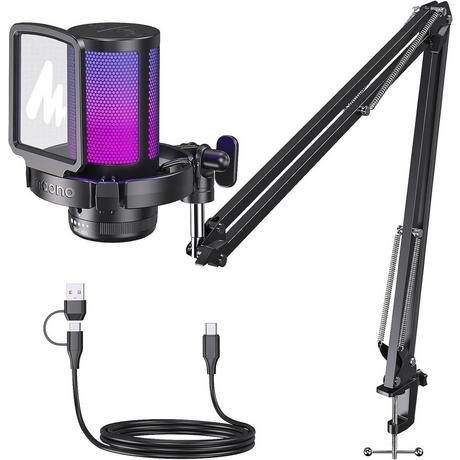 Maono  DGM20S USB Mikrofon und Mikrofonarm 