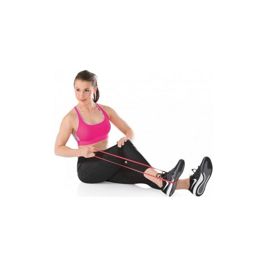 Gymstick  GYMSTICK Power Band, 1 mètre, résistance moyenne, noir (1 pc) 