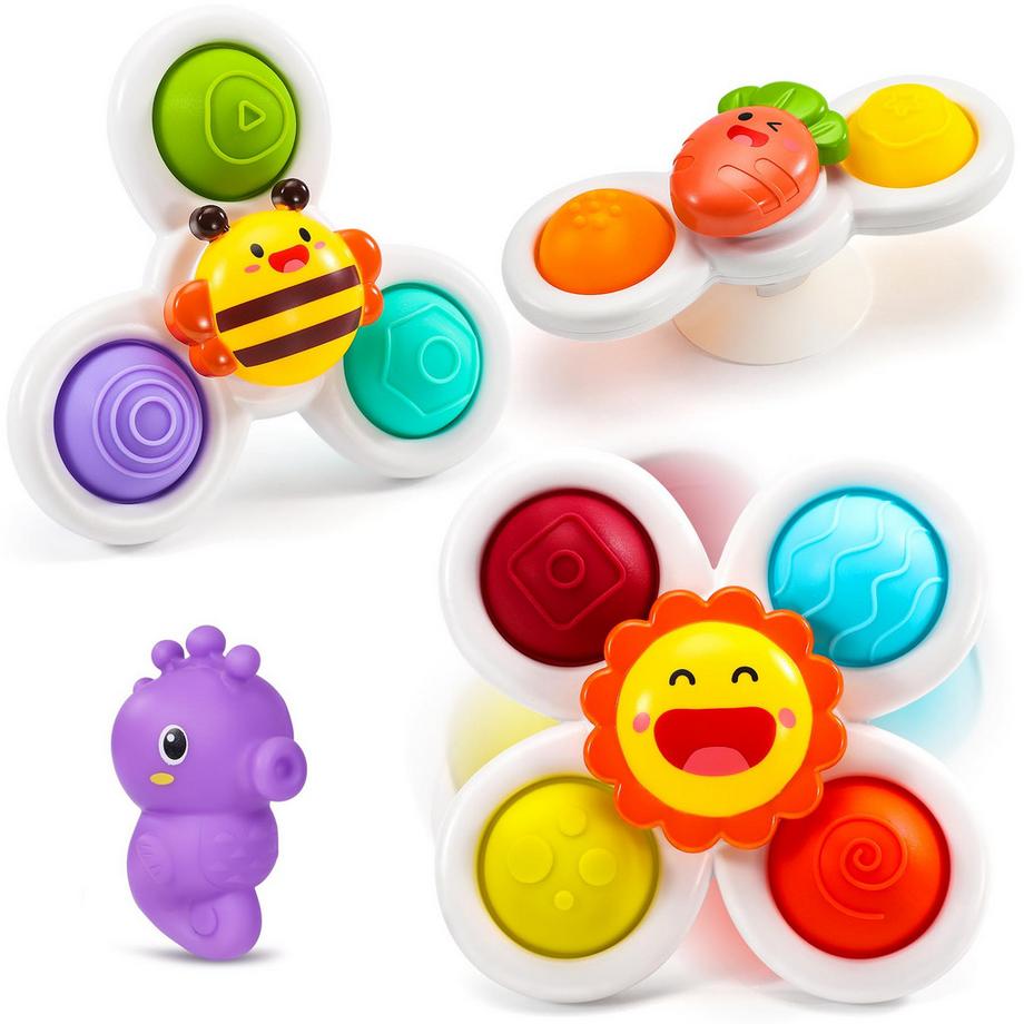 Saugnapf-Spielzeug Spinner Baby-Sinnesspielzeug