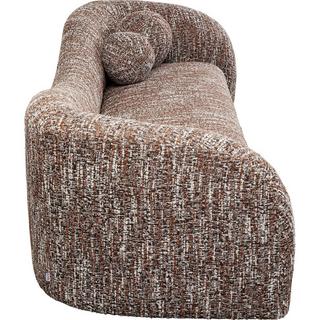 KARE Design Canapé 3 places Livia Melange marron 261  