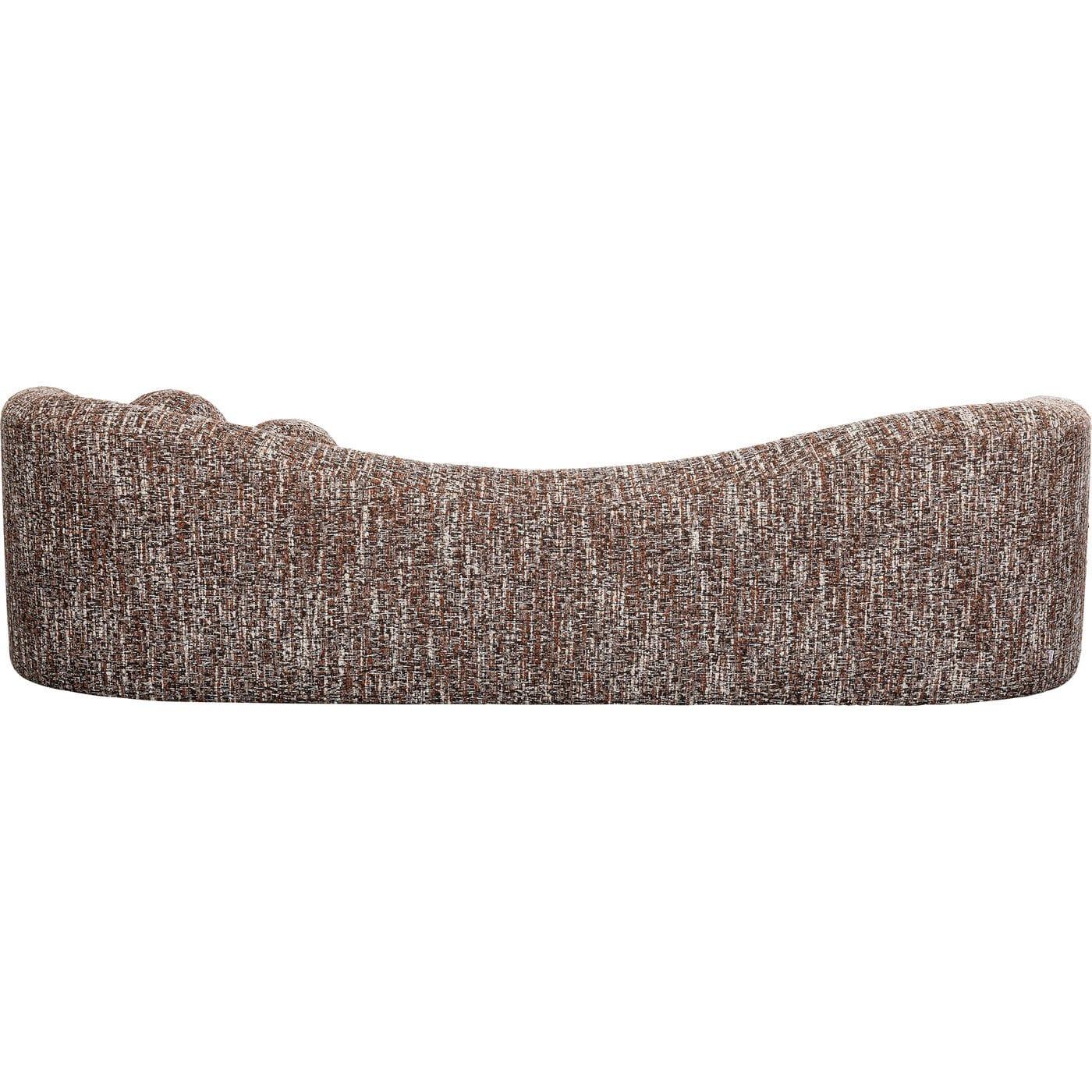 KARE Design Canapé 3 places Livia Melange marron 261  