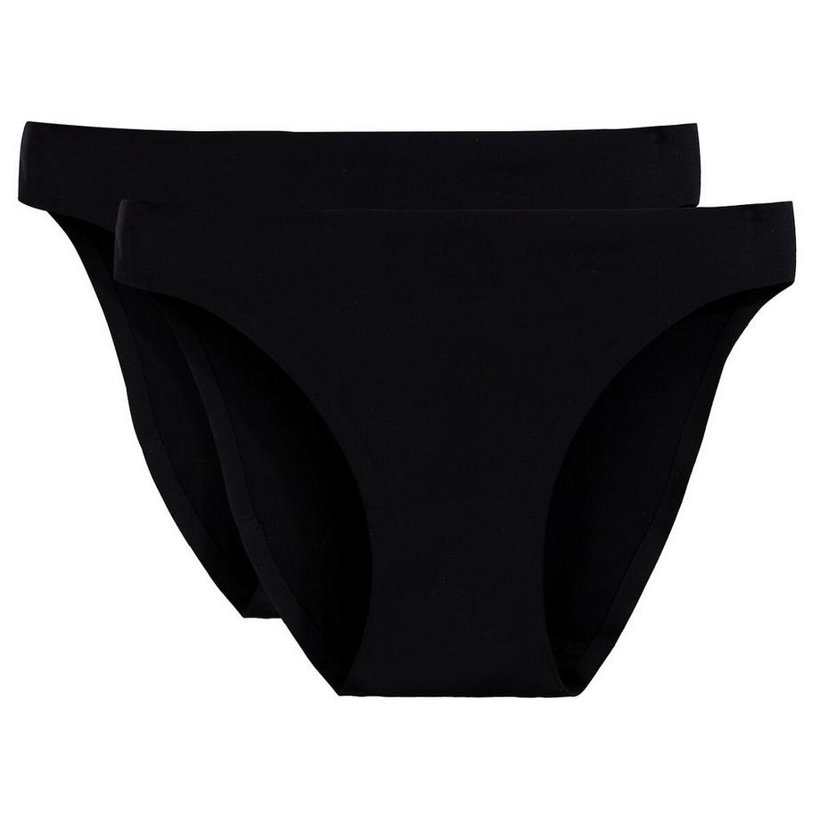 Lot de 2 slips en microfibre invisible