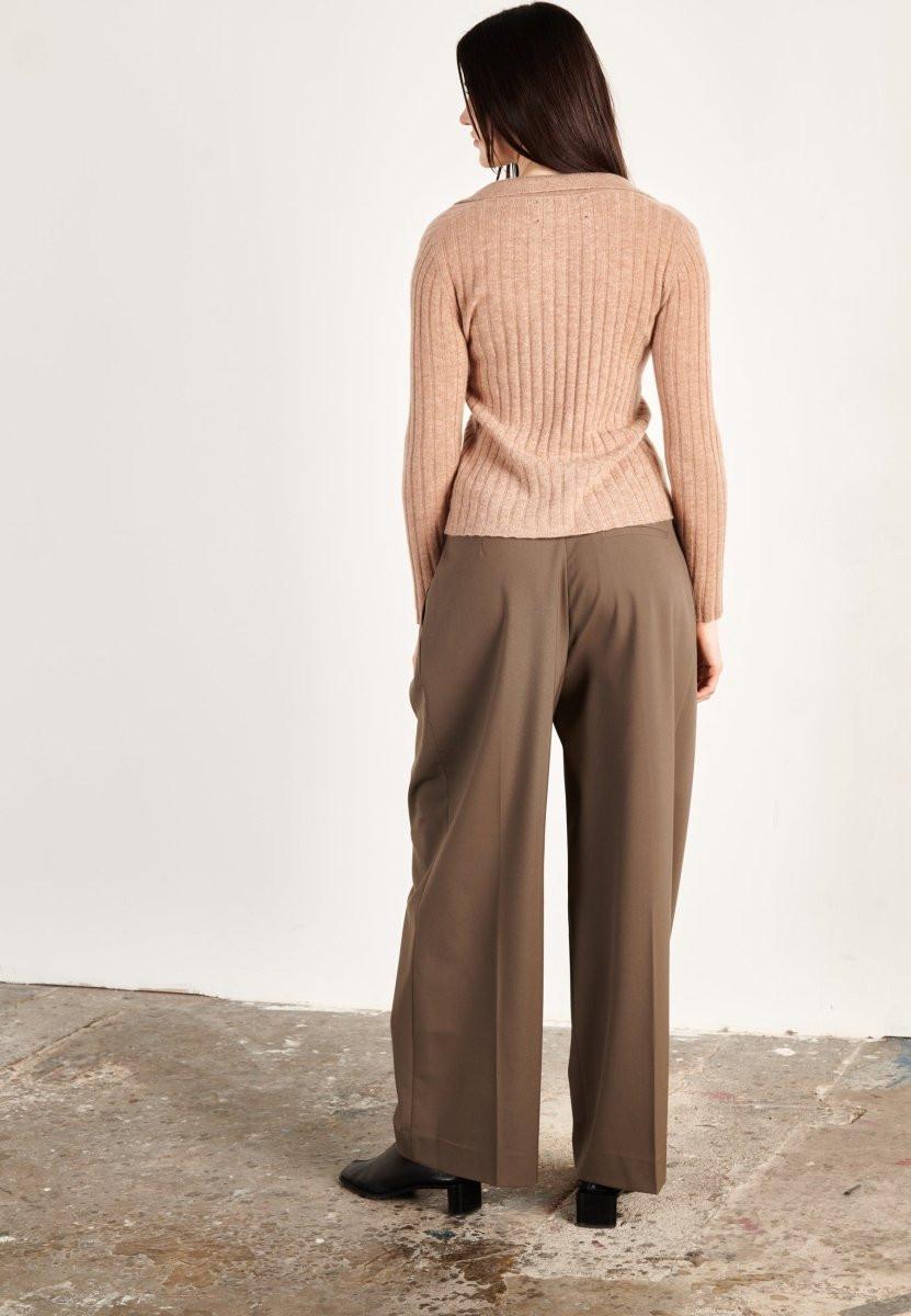 Studio Cashmere8 HANA 11 Langarm Kaschmir Polo  