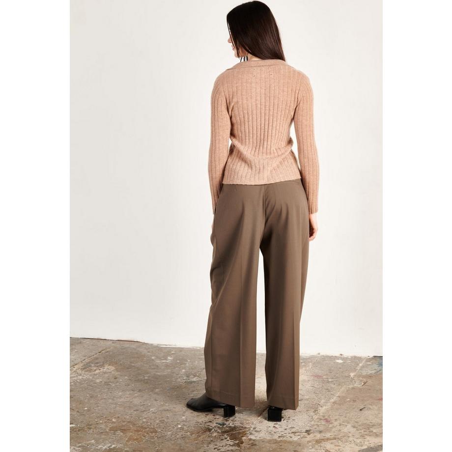 Studio Cashmere8 HANA 11 Langarm Kaschmir Polo  