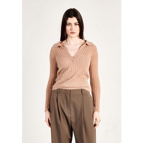 Studio Cashmere8 HANA 11 Langarm Kaschmir Polo  