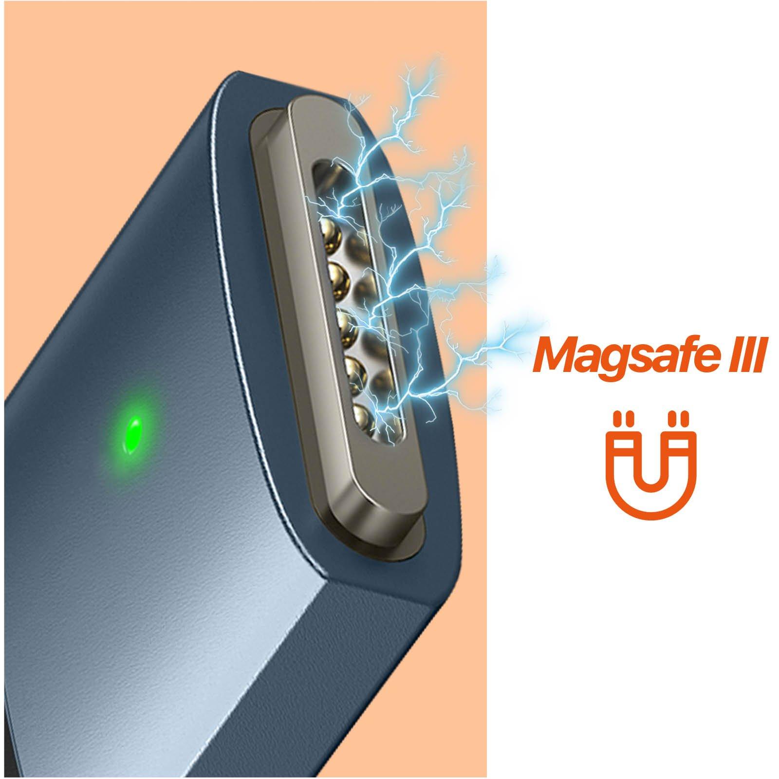 Avizar  Cavo da USB-C a MagSafe 3 MacBook blu 