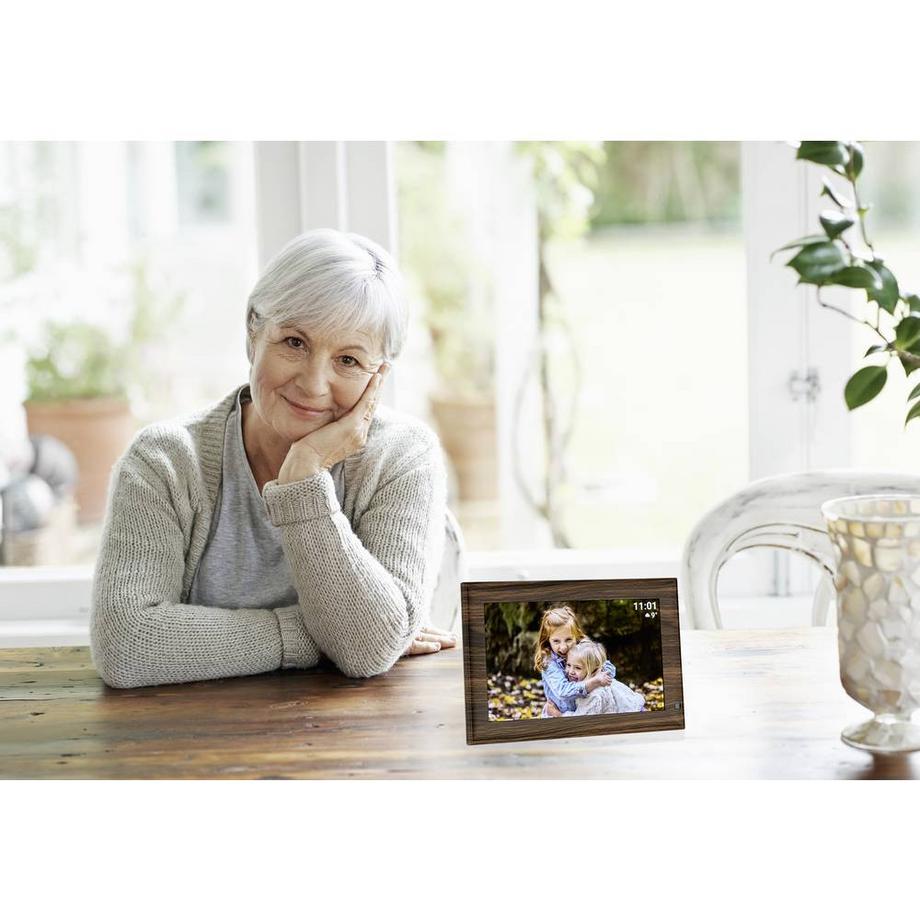 TFA Dostmann  Cadre photo numérique avec APP FRAMEO 