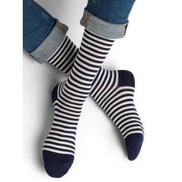 maritime Streifen Socken