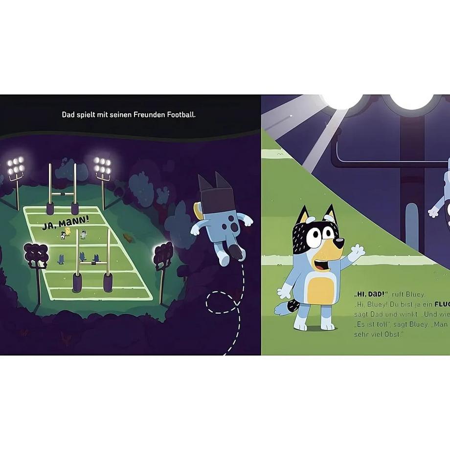 Bluey - Gute Nacht, kleiner Flughund Kein Autor Gebundene Ausgabe 