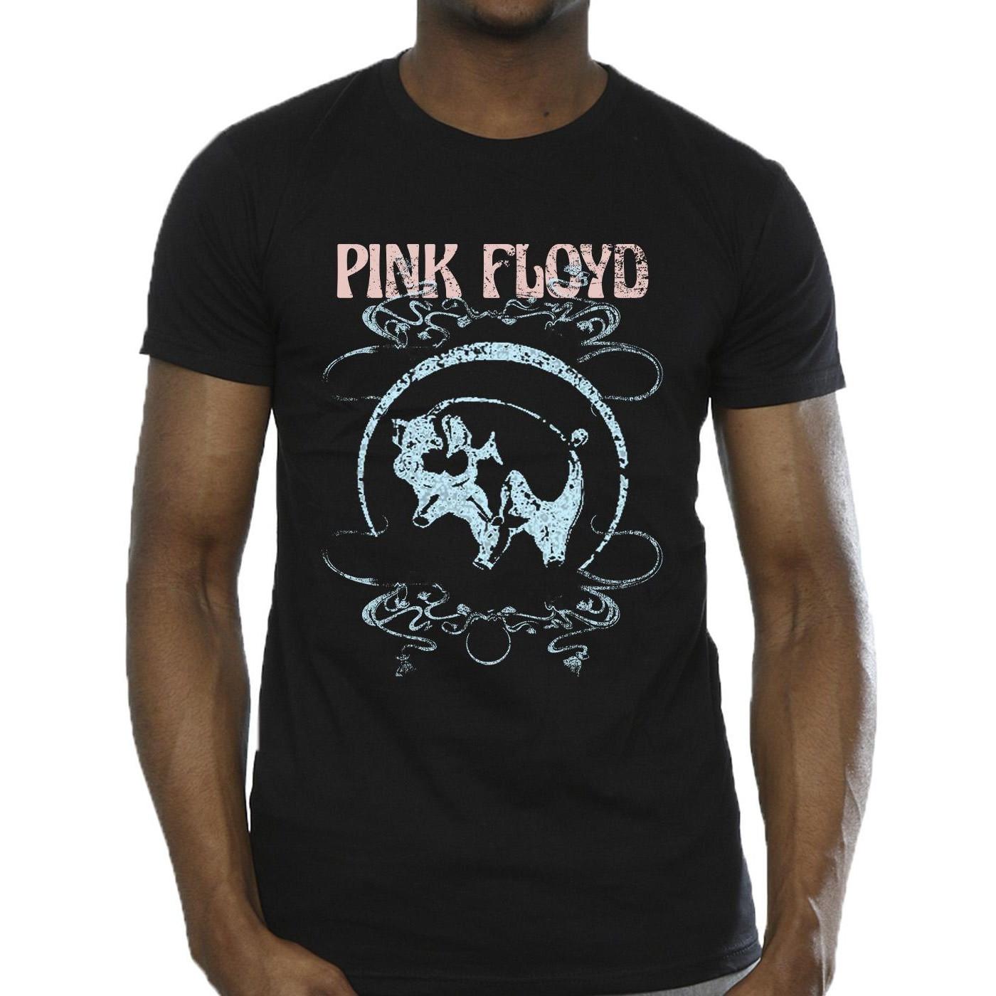 Pink Floyd Pink Floyd Schwein Grafik Print T-Shirt  