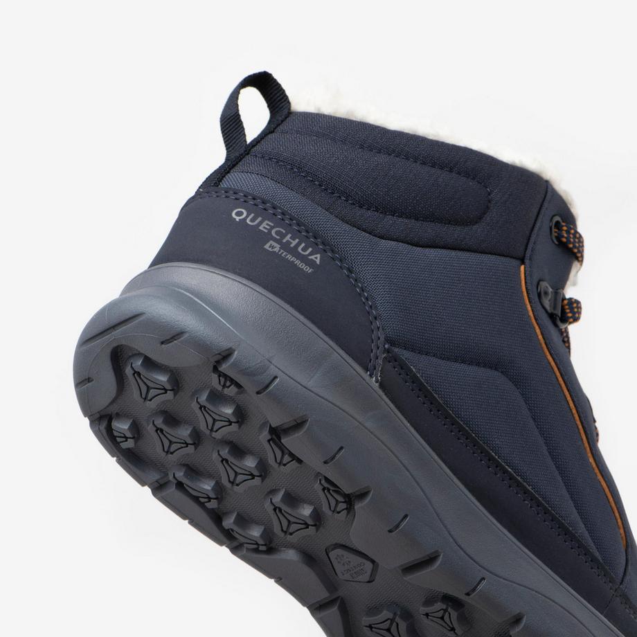 QUECHUA Scarpe da trekking calde impermeabili  