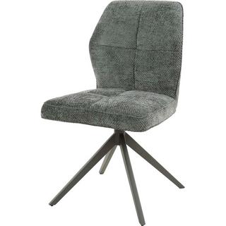 mutoni Chaise de salle à manger Ibuki Polo anthracite  