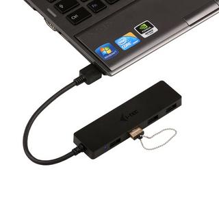 i-tec  Advance U3HUB404 hub di interfaccia USB 3.2 Gen 1 (3.1 Gen 1) Type-A 5000 Mbit/s Nero 
