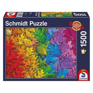 Schmidt  Puzzle Bunter Blätterwald (1500Teile) 