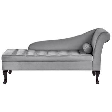 Chaiselongue aus Samtstoff Retro PESSAC