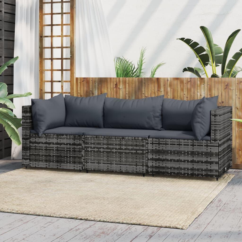 VidaXL Garten lounge set poly-rattan  