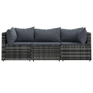 VidaXL Garten lounge set poly-rattan  