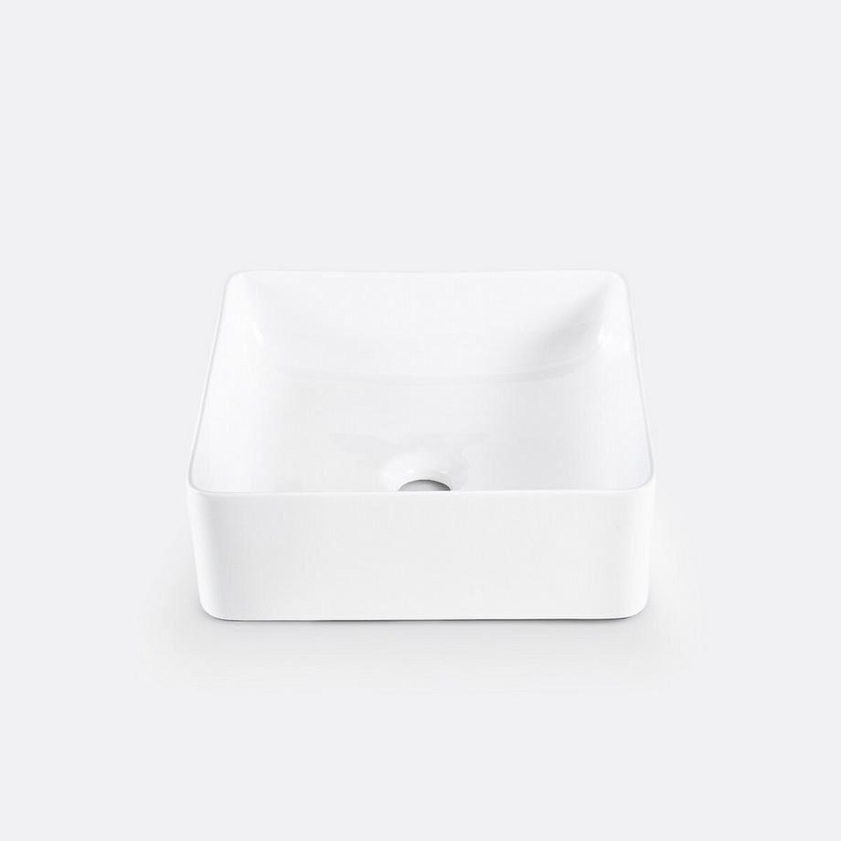 La Redoute Intérieurs Vasque carrée en céramique Adles  