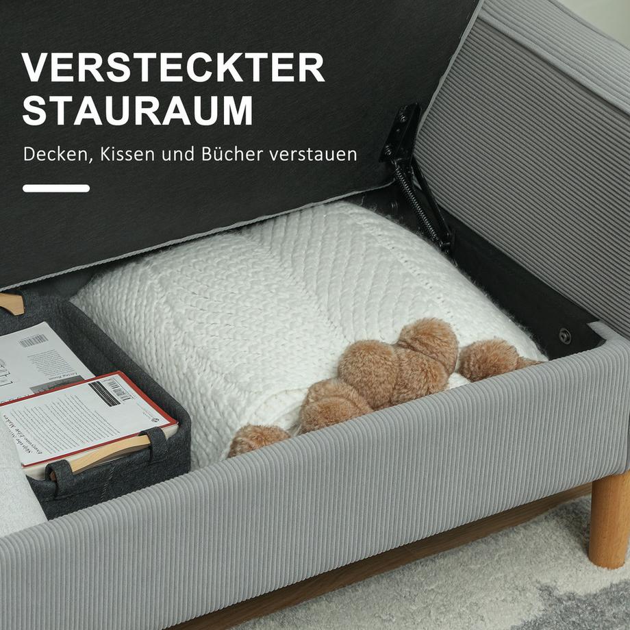 HOMCOM 2 Sitzer Sofa  